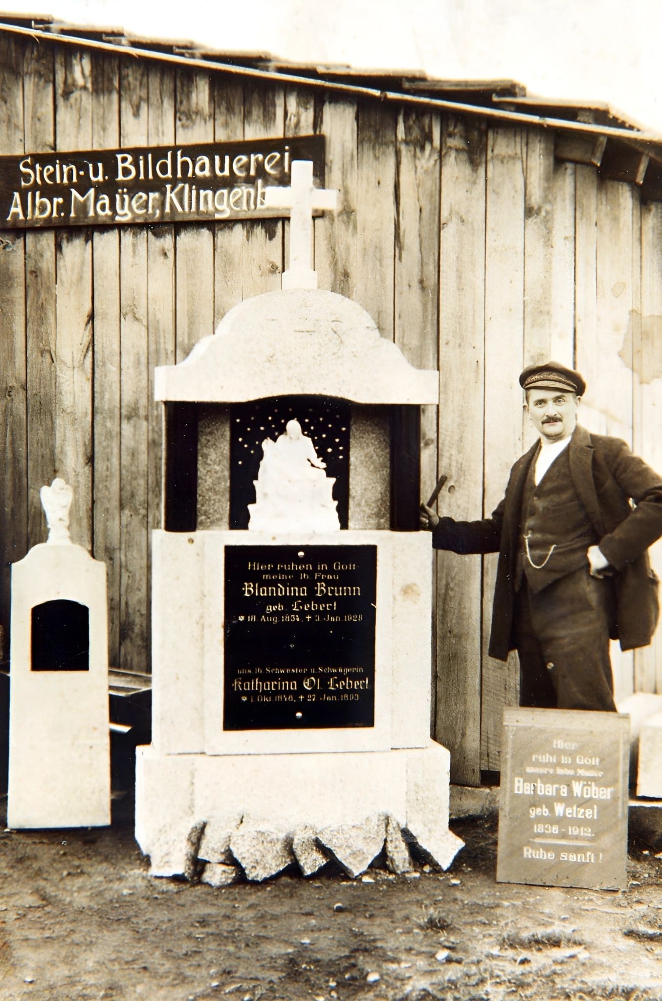 Steinmetz Albrecht Mayer um 1930